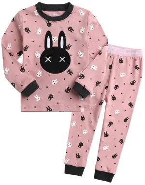 Swing Rabbit Pink Long Sleeve Pajama