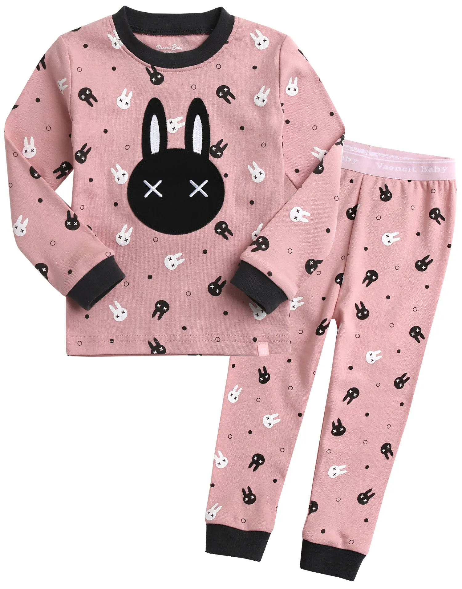 Swing Rabbit Pink Long Sleeve Pajama