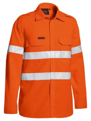 Tencate Tecasafe Plus 480 Taped Hi Vis Lightweight FR Vented Shirt- BS8238T