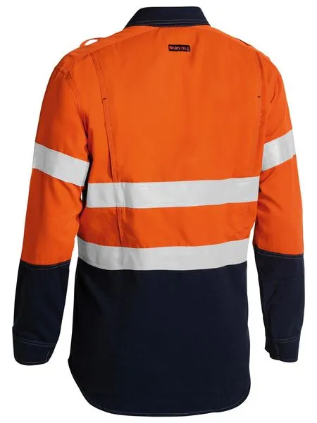 Tencate Tecasafe Plus Taped Hi Vis Two Tone Long Sleeve - BS8082T