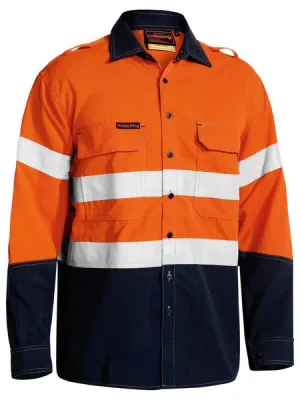 Tencate Tecasafe Plus Taped Hi Vis Two Tone Long Sleeve - BS8082T