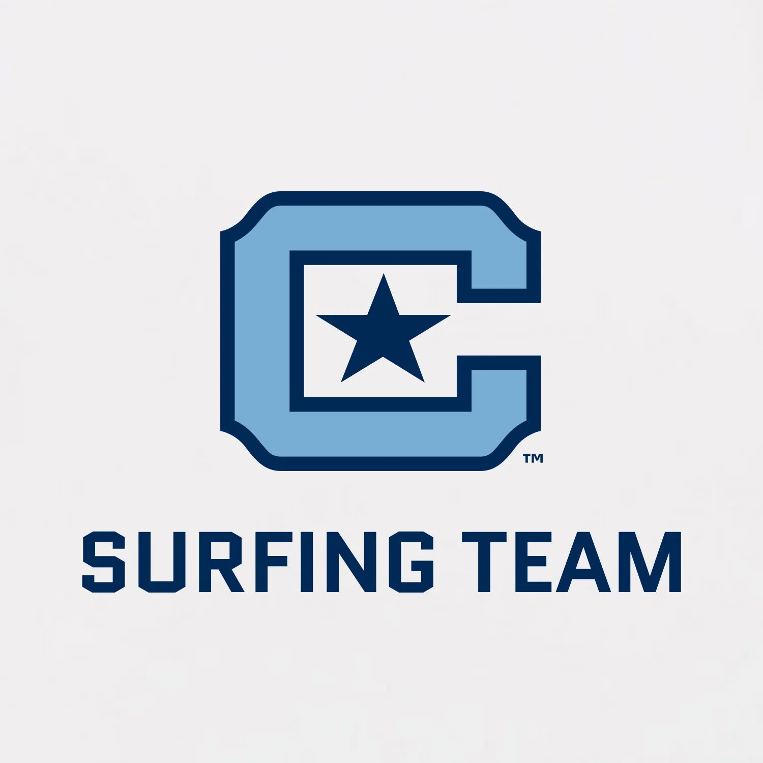 The Citadel, C Star, Club Sports - Surfing Team, A4 Adult Polyester Spandex Long Sleeve Compression T-Shirt