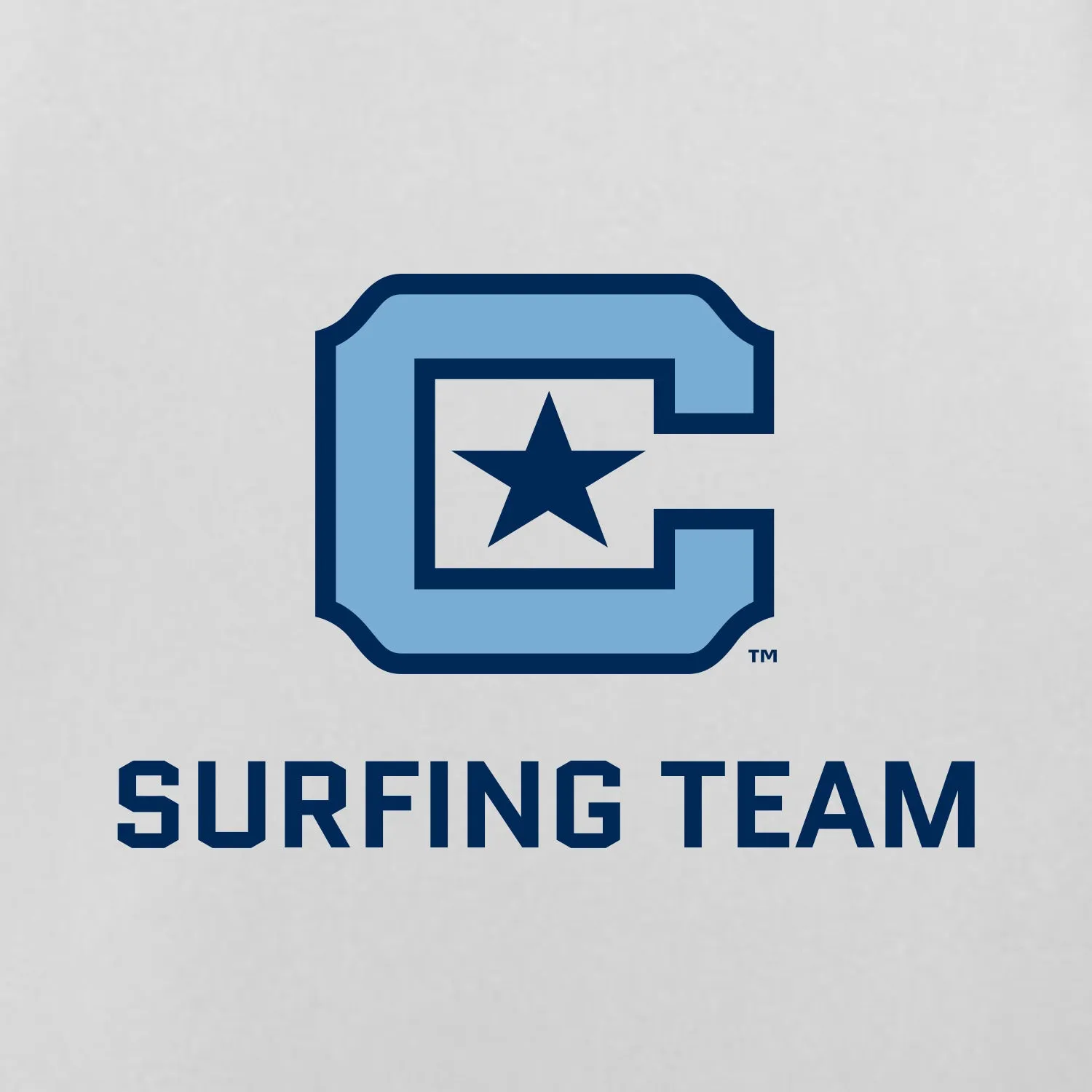 The Citadel, C Star, Club Sports - Surfing Team, A4 Adult Polyester Spandex Long Sleeve Compression T-Shirt