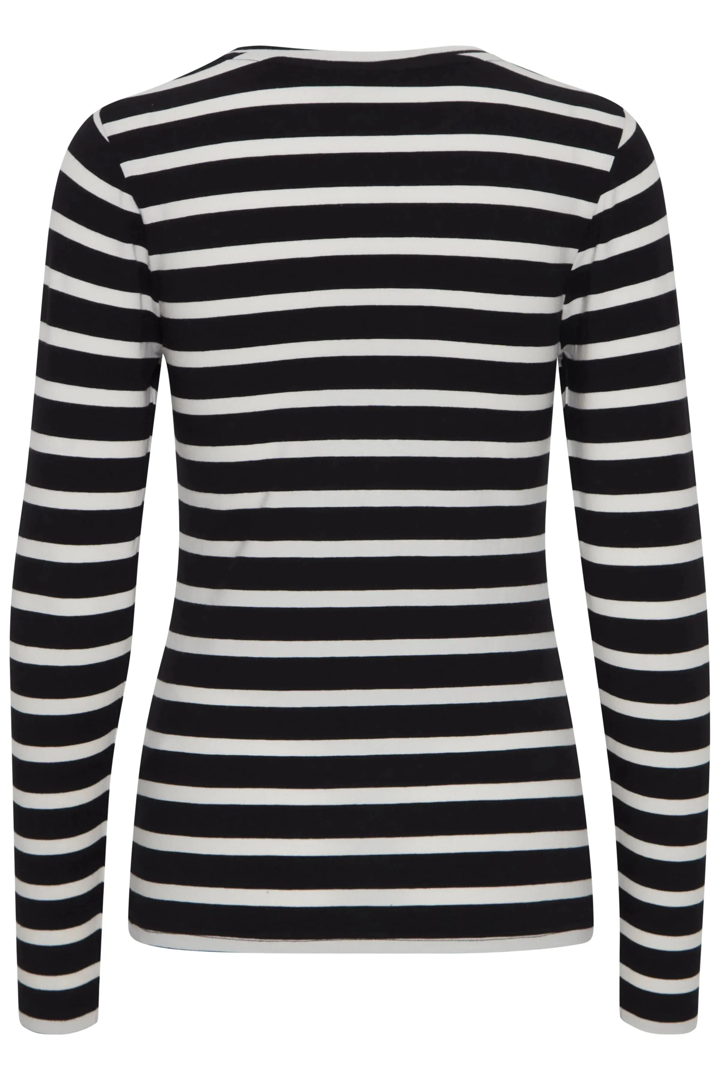 The Pamila Stripe Long Sleeve - Off White Mix