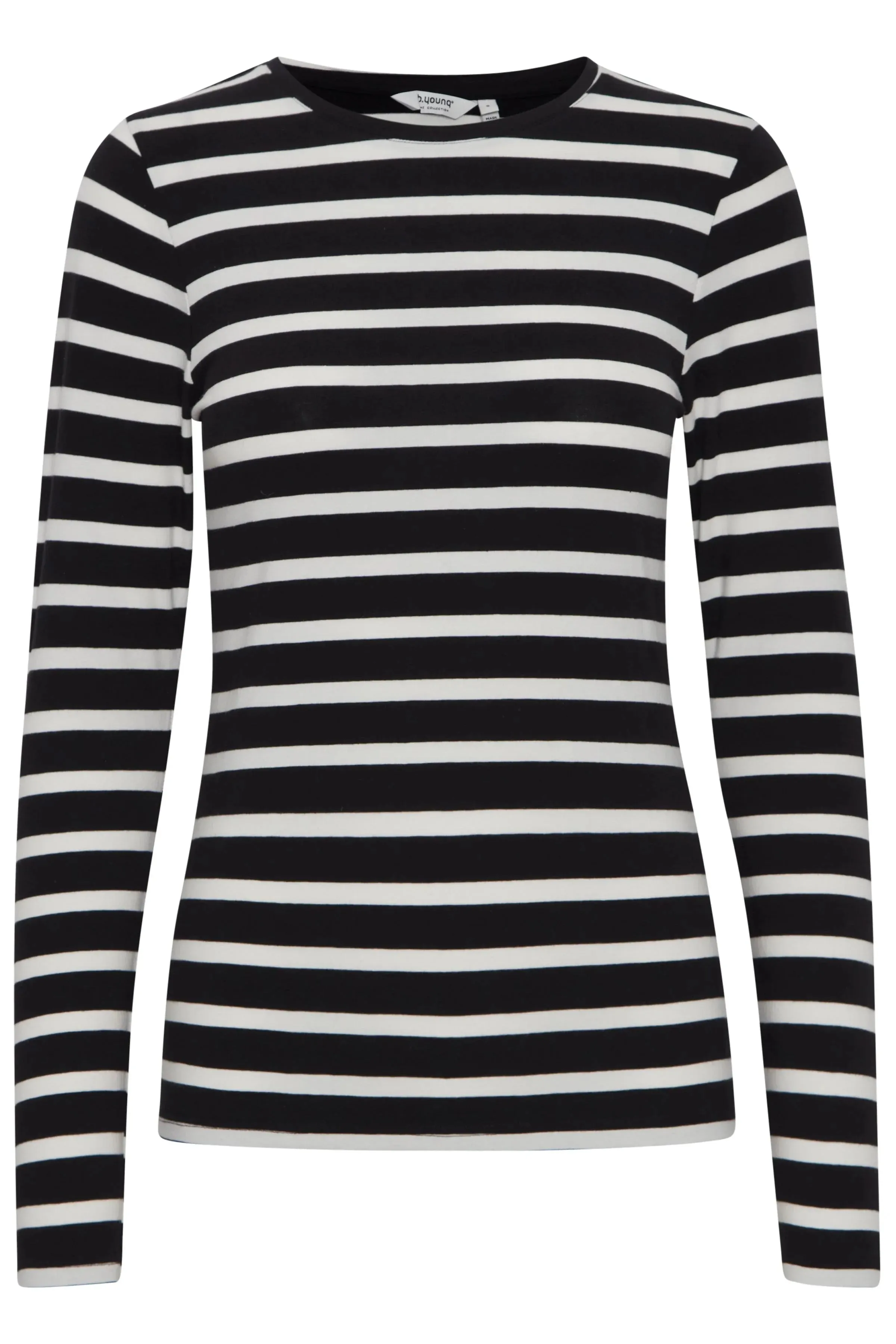 The Pamila Stripe Long Sleeve - Off White Mix