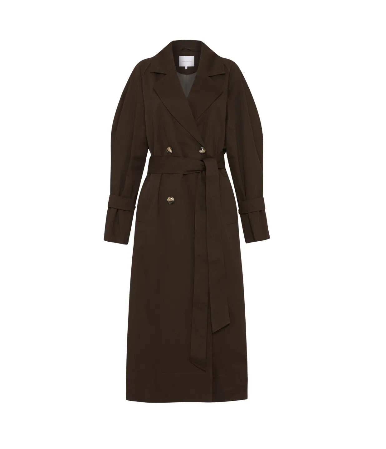 The Penelope Trench in Chocolate
