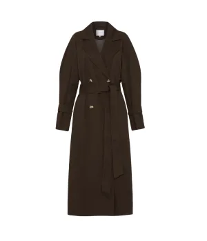 The Penelope Trench in Chocolate