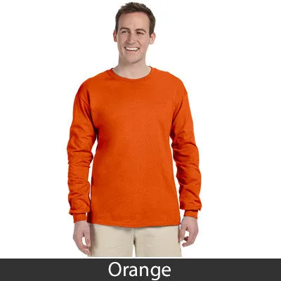 Theta Xi Long-Sleeve Shirt, 2-Pack Bundle Deal - Gildan 2400 - TWILL