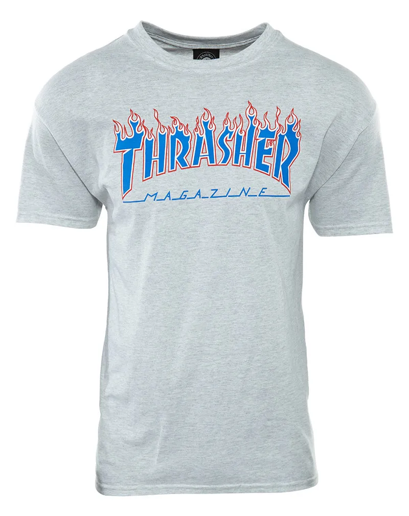 Thrasher Patriot Flame T-shirt Mens Style : 110300