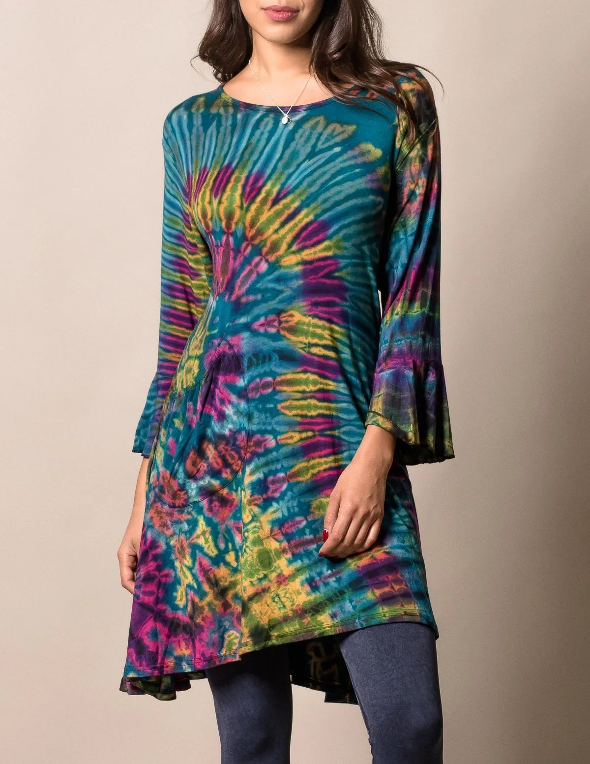 Tie Dye Pocket Tunic
