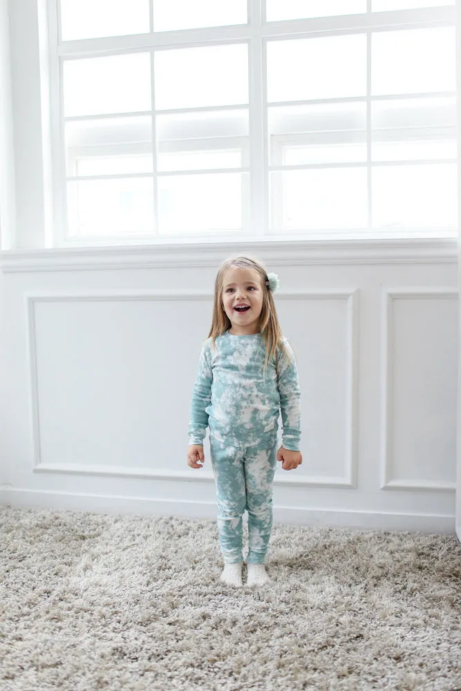Tie Dye Sky Long Sleeve Pajama