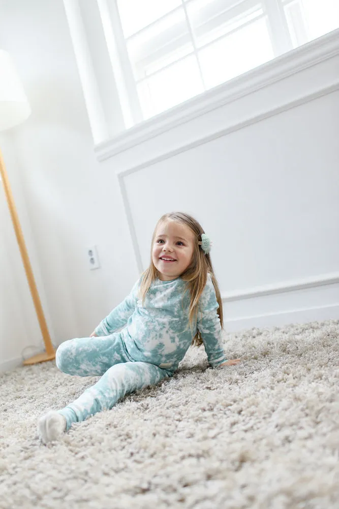 Tie Dye Sky Long Sleeve Pajama