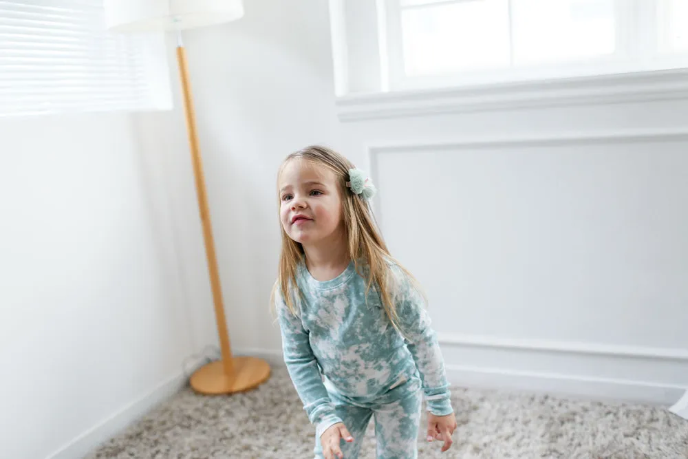 Tie Dye Sky Long Sleeve Pajama