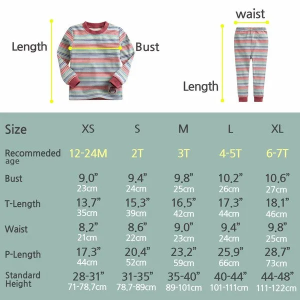 Tie Raccoon Long Sleeve Pajama