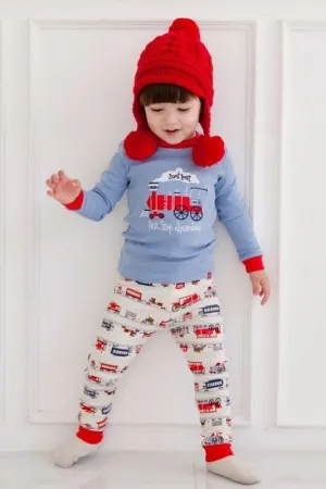Toot Toot Train Long Sleeve Pajama
