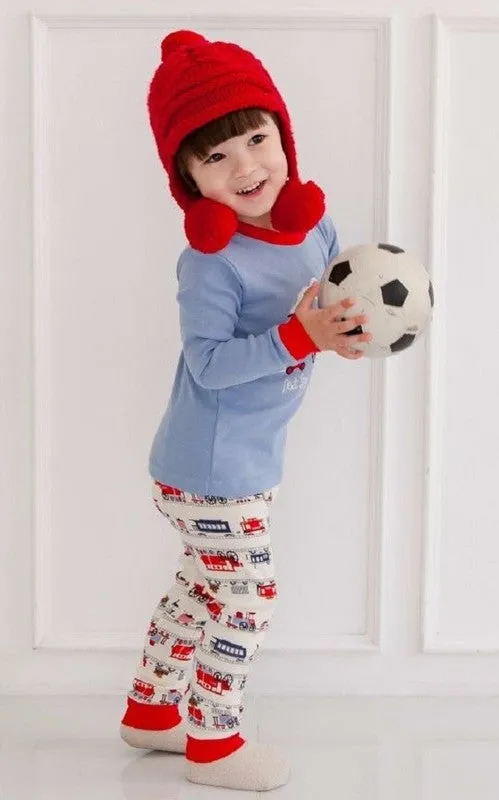 Toot Toot Train Long Sleeve Pajama