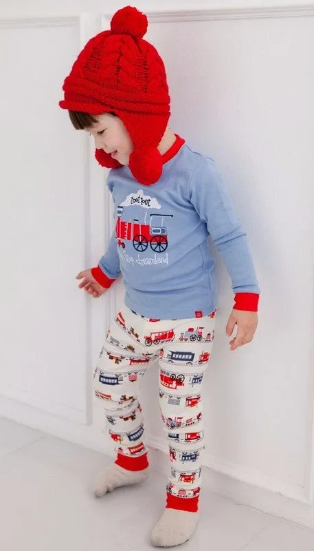 Toot Toot Train Long Sleeve Pajama