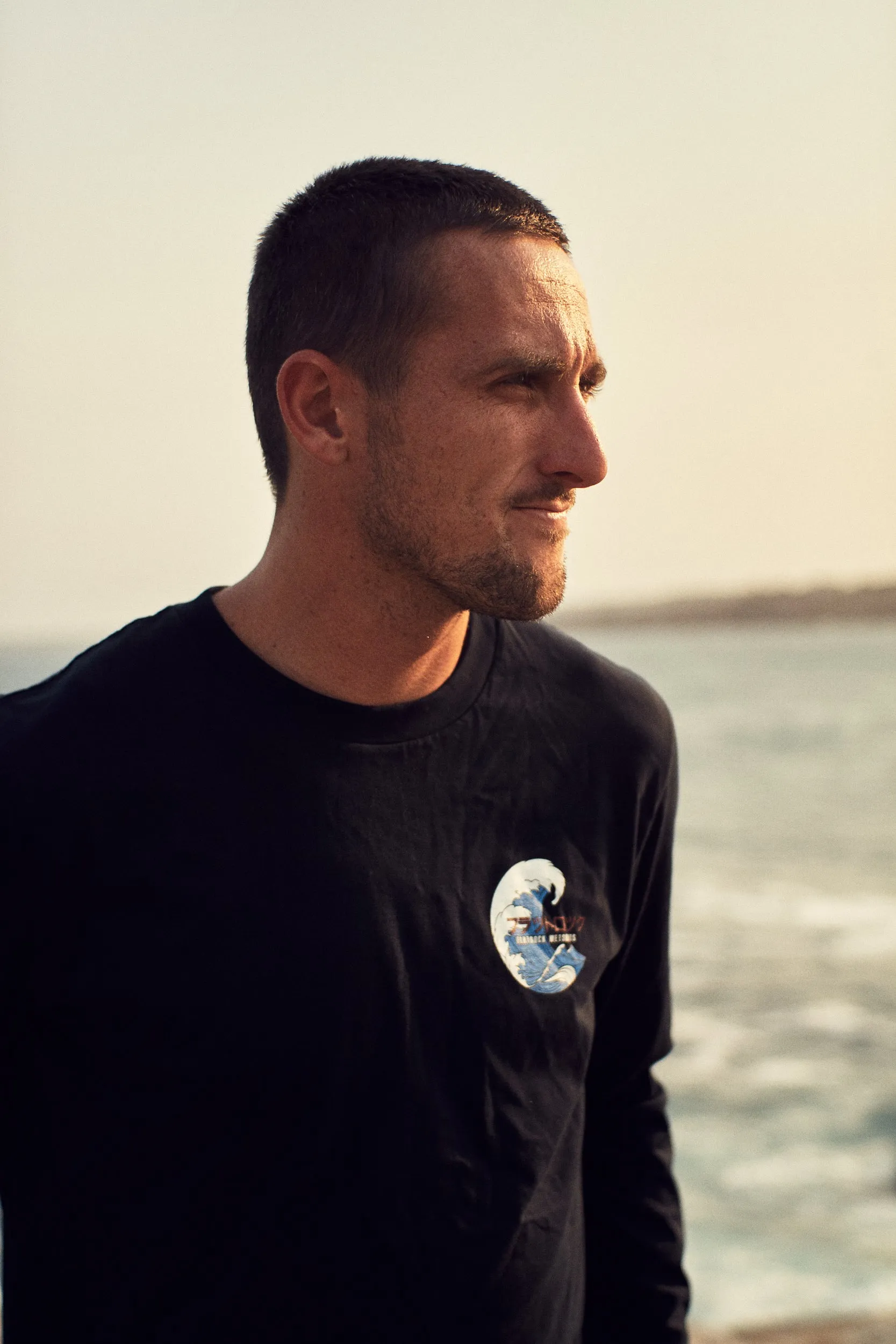 Tozai Tee - Navy Blue, Long Sleeve