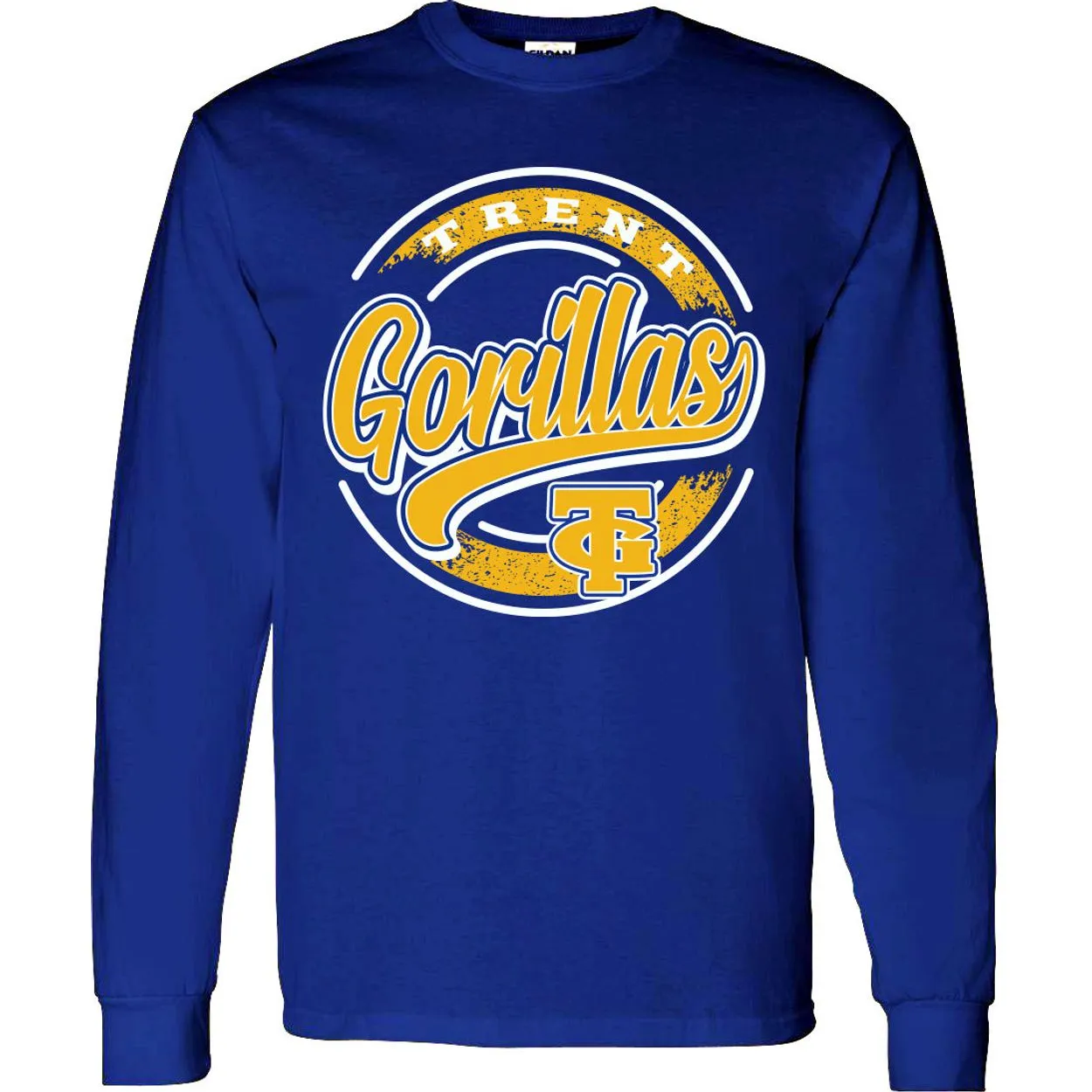 Trent Gorillas - Circle Script Long Sleeve T-Shirt