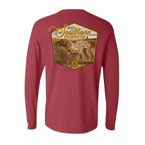 Tucker LS Tee - Crimson
