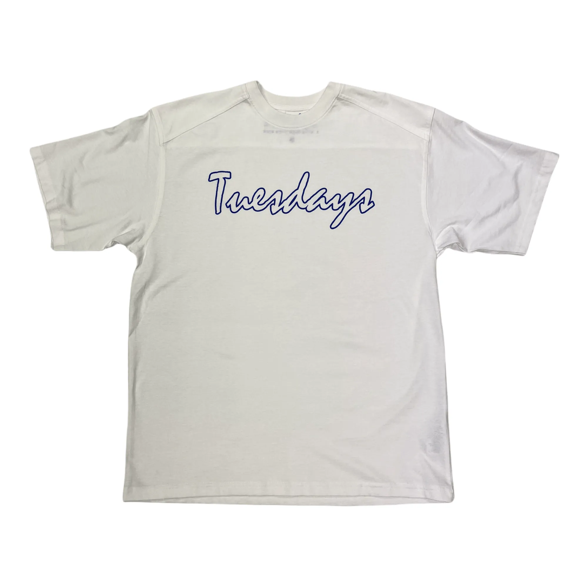 Tuesdays '22 Script T-Shirt White