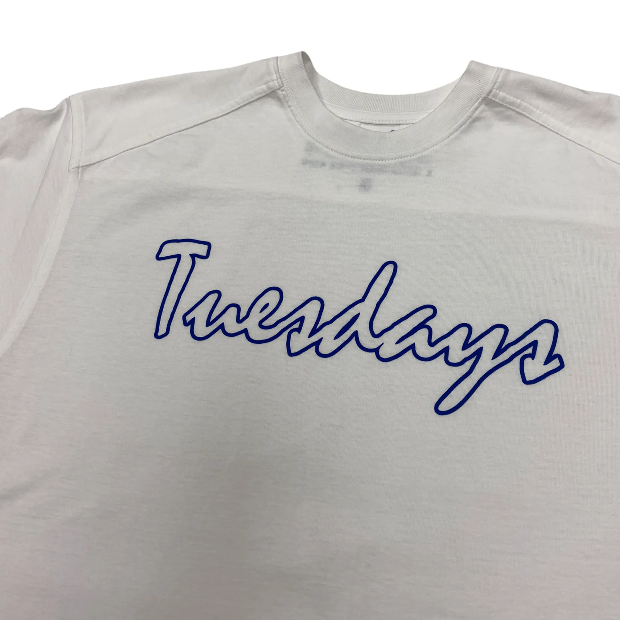 Tuesdays '22 Script T-Shirt White