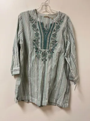 Tunic Long Sleeve By Soft Surroundings  Size: Xl