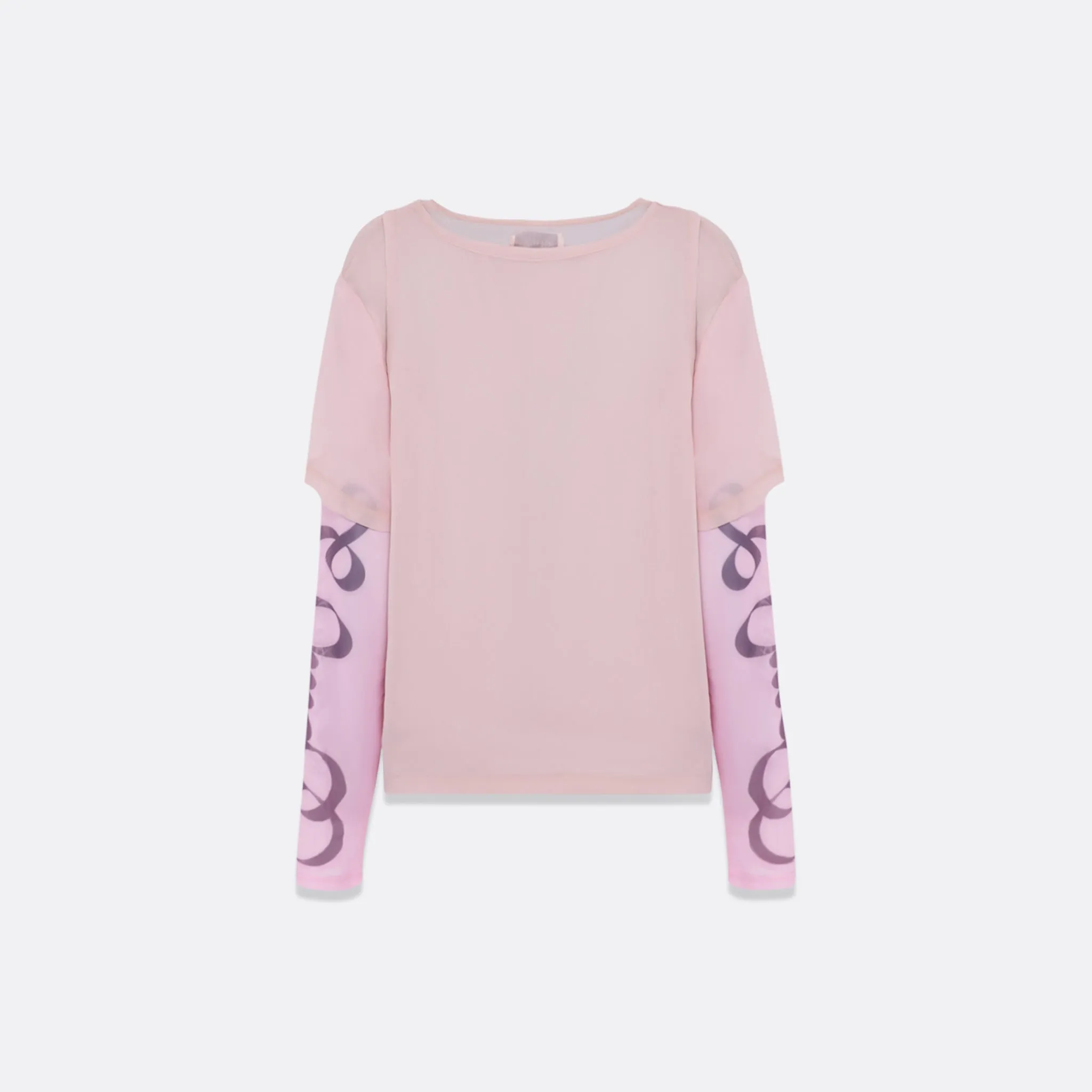 UNISEX MOUSSELINE LAYERED T-SHIRT
