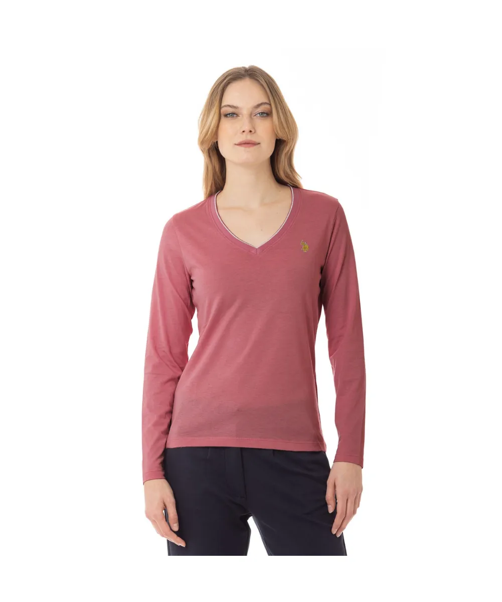 US POLO  WOMENS LONG SLEEVE T-SHIRT