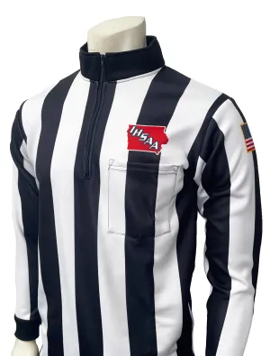 USA729IA - Smitty "Made in USA" - Iowa Light Weight Water Resistant Football Long Sleeve Football Shirt