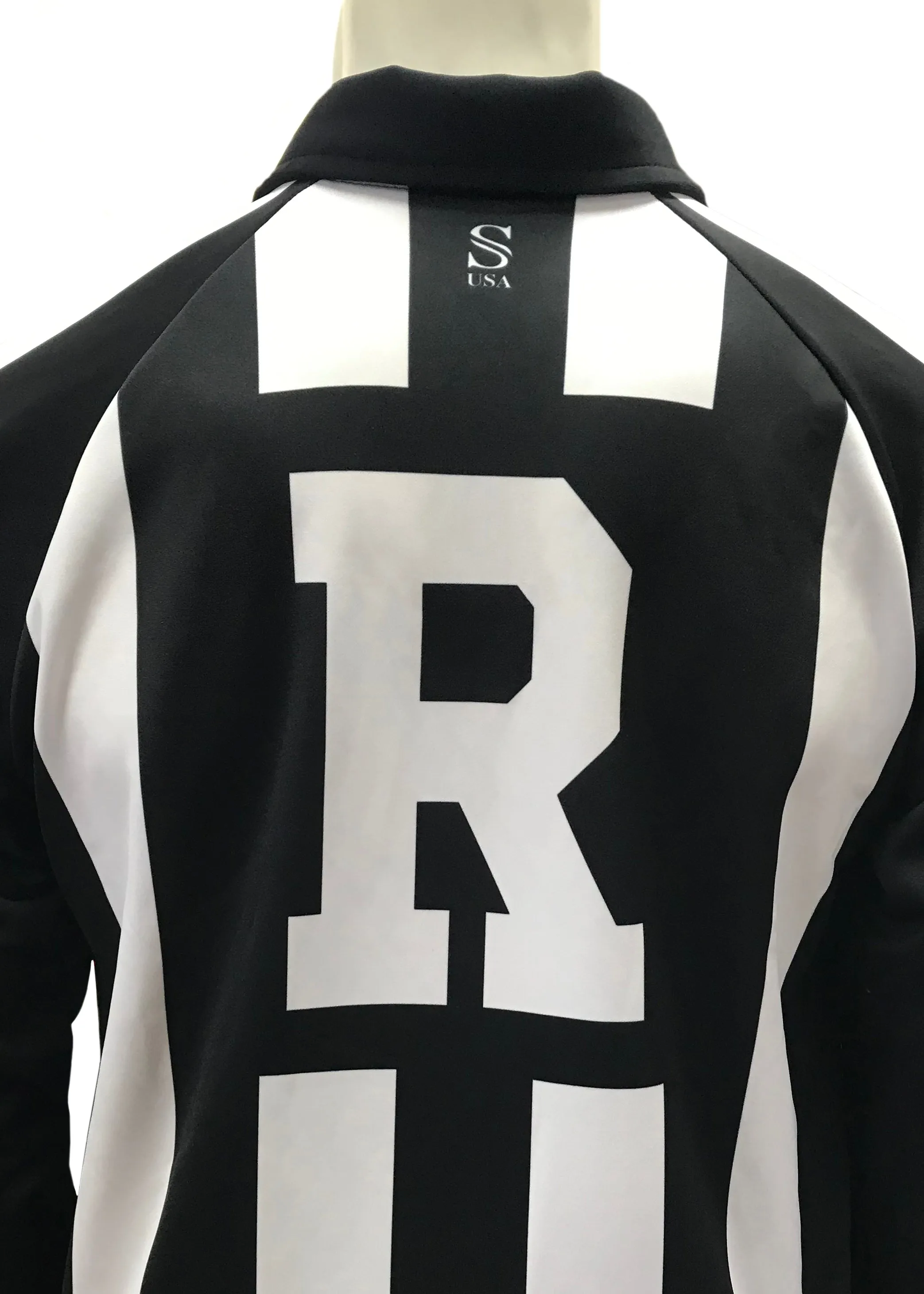 USA730TASO-PL - Smitty "Made in USA" - "TASO" Foul Weather Long Sleeve Football Shirt w/Position Letter