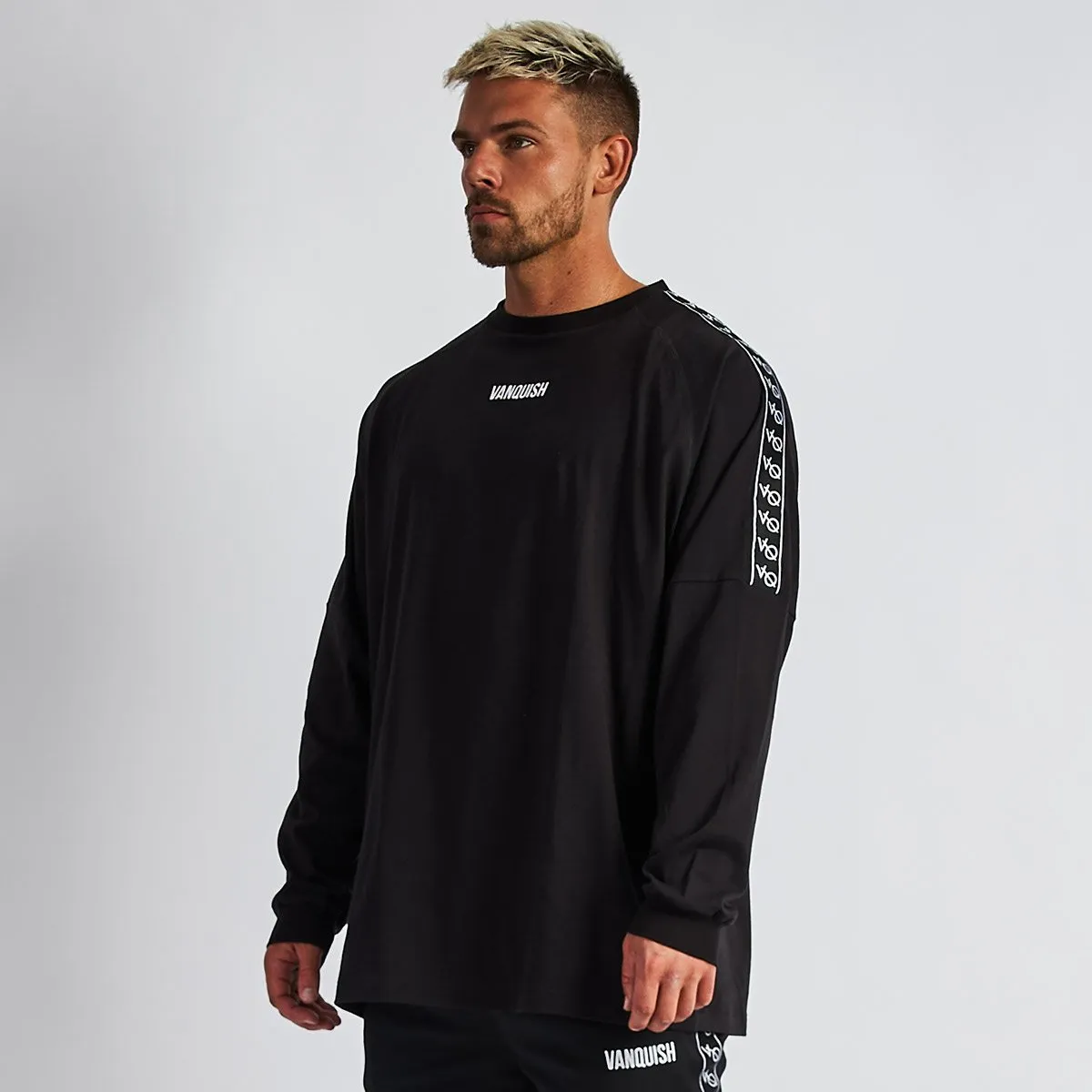 Vanquish LT v2 Men's Black Oversized Long Sleeved T-Shirt