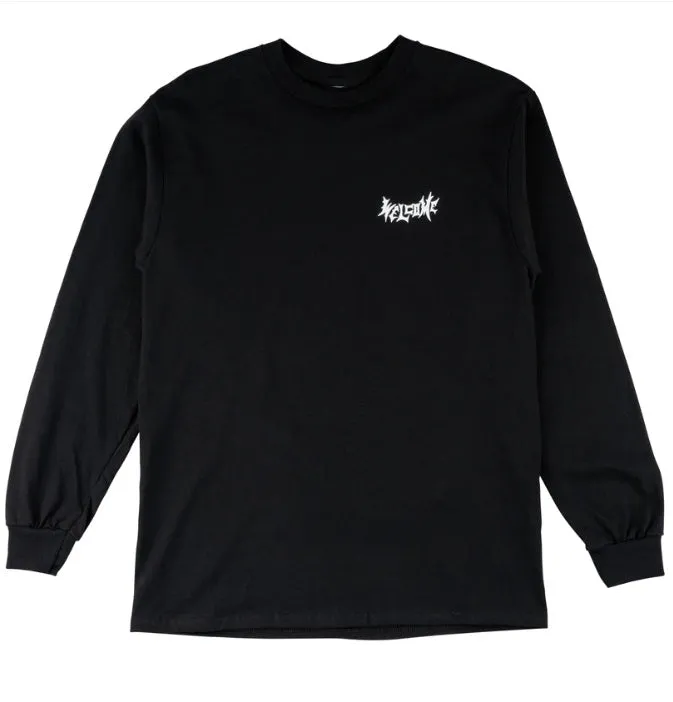 WELCOME TWIN VAMP MENS LONG SLEEVE T-SHIRT