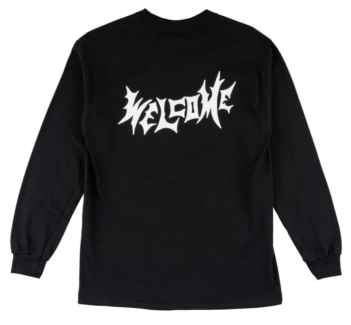 WELCOME TWIN VAMP MENS LONG SLEEVE T-SHIRT
