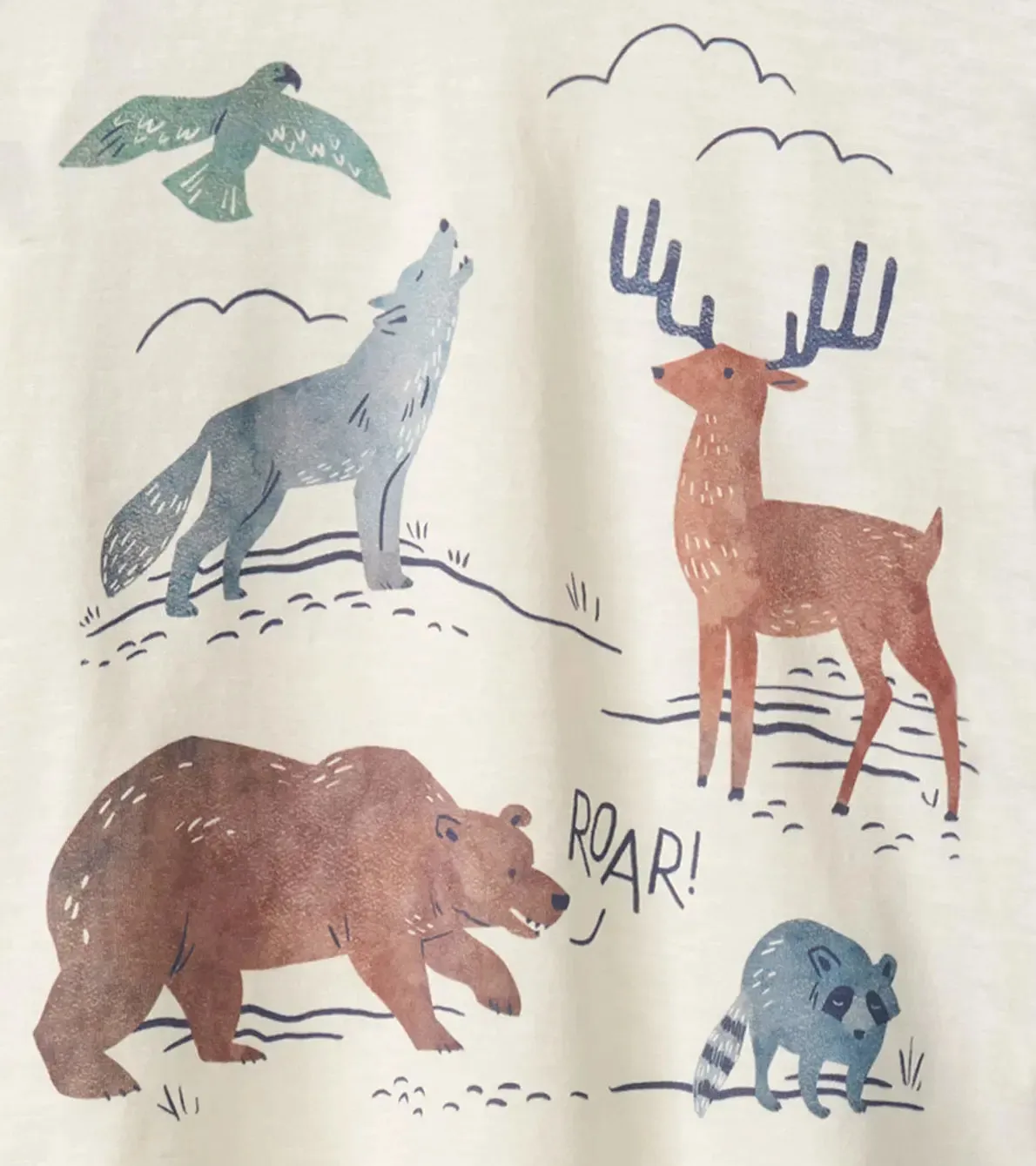 Winter Forest Long Sleeve T-Shirt | Hatley