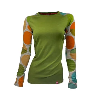 Women's Autumn Spice Merino Long Sleeve | Green