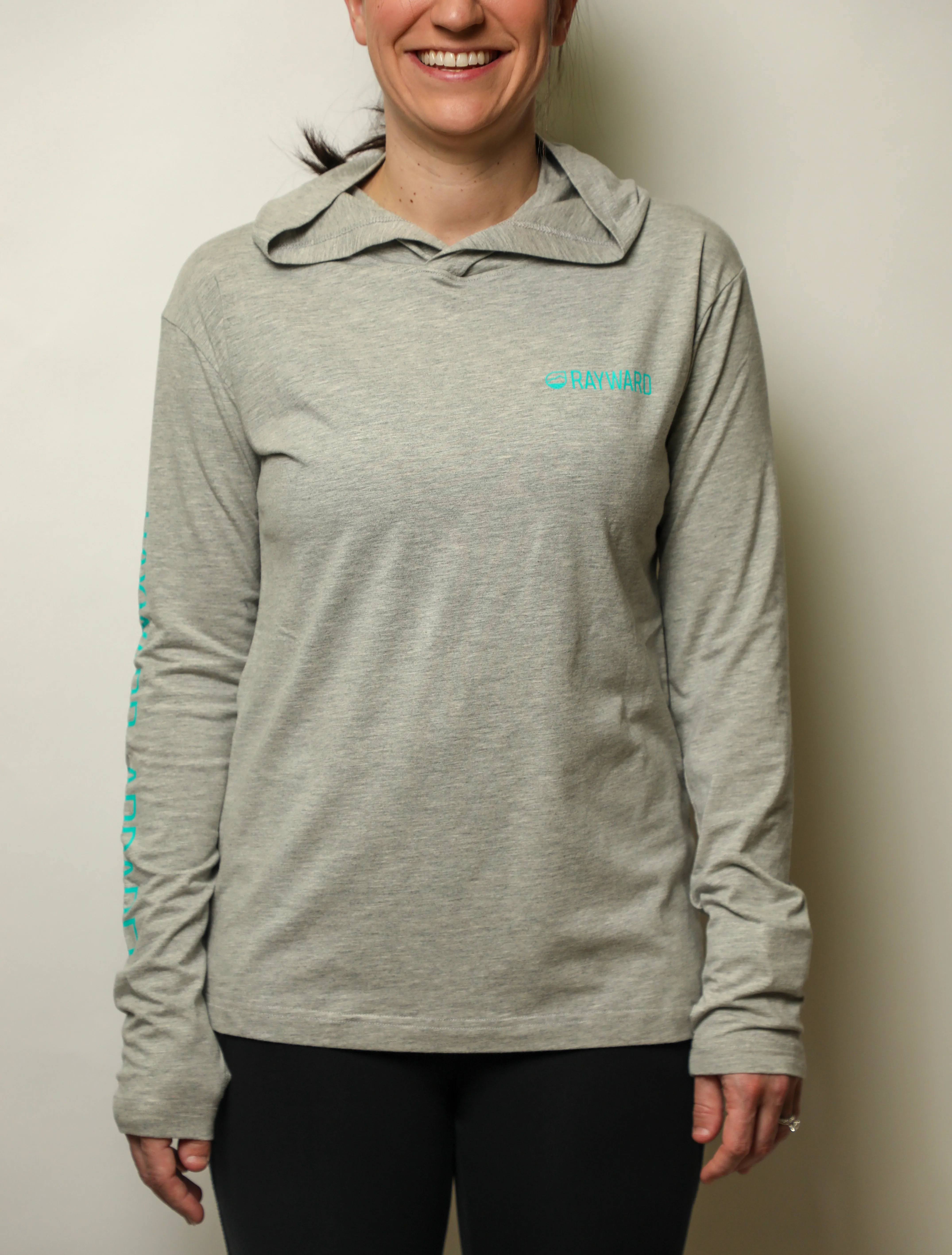 Women's Long Sleeve Hooded Shirt, UPF 45 Bamboo, Crescent City Collection