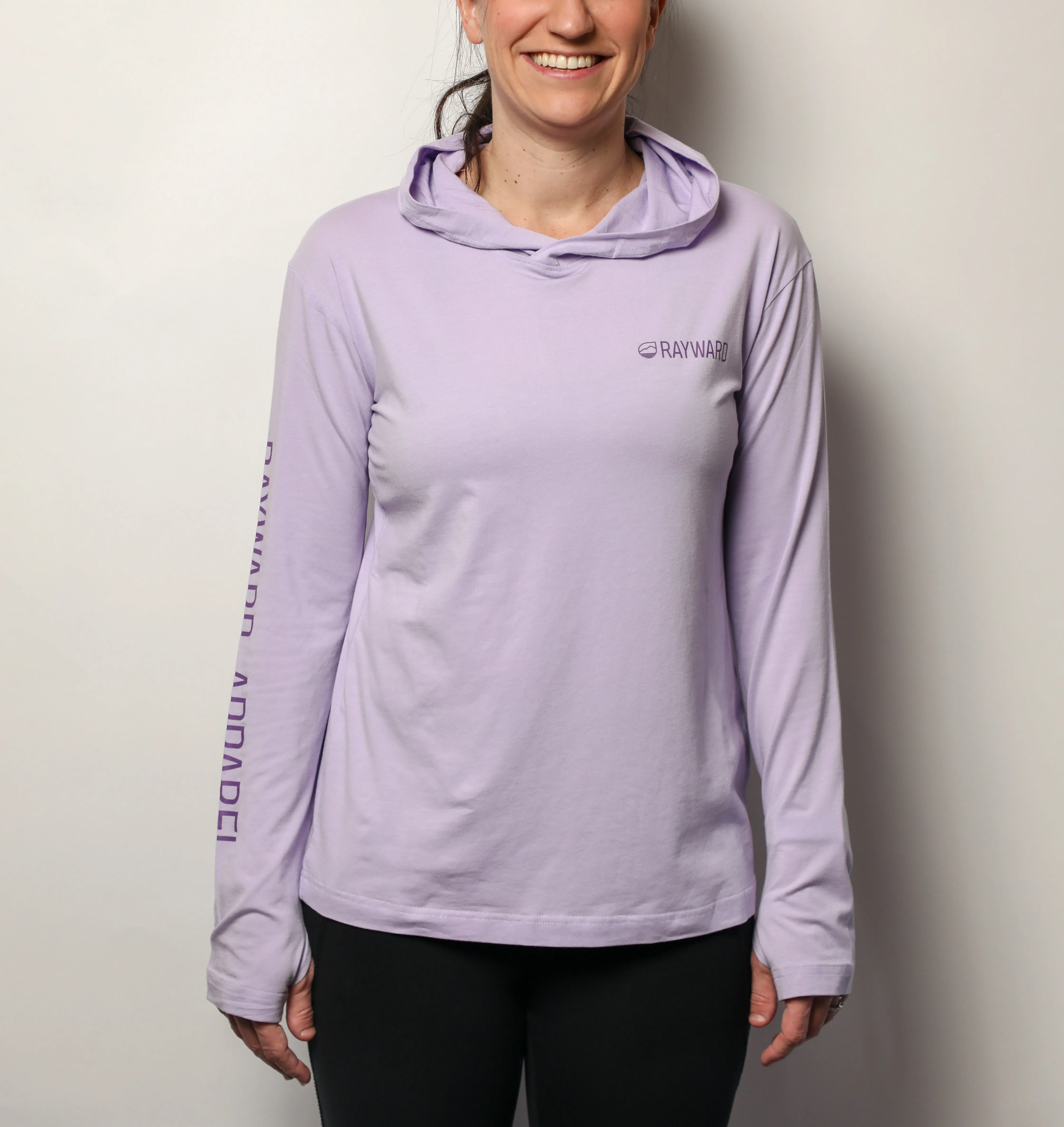 Women's Long Sleeve Hooded Shirt, UPF 45 Bamboo, Crescent City Collection