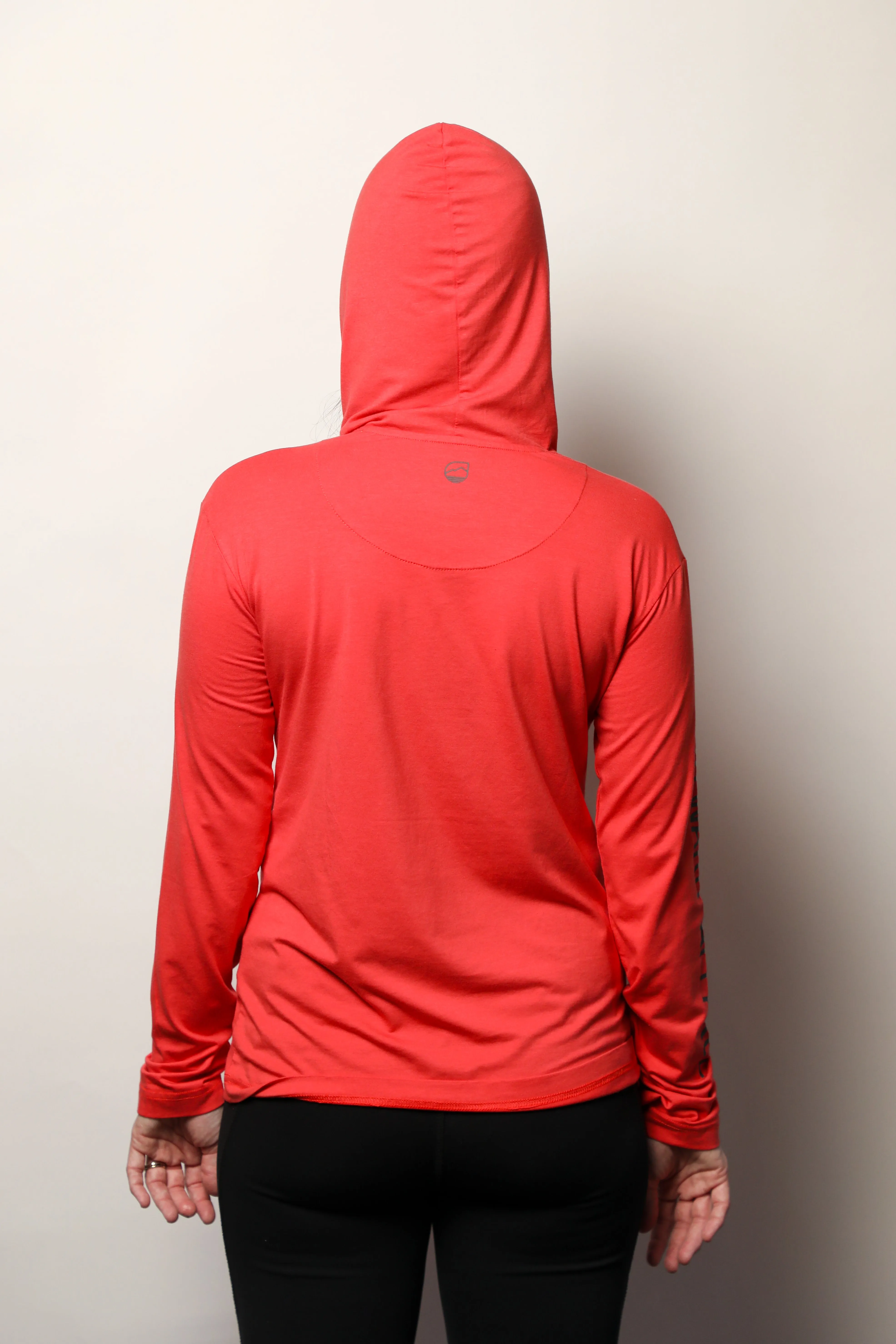 Women's Long Sleeve Hooded Shirt, UPF 45 Bamboo, Crescent City Collection