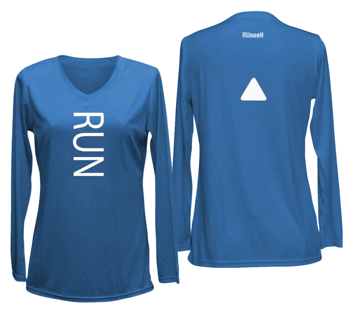 Women's Reflective Long Sleeve Shirt - RUN