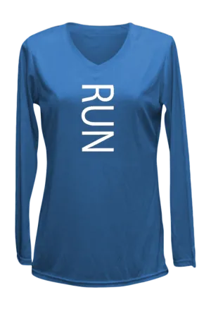 Women's Reflective Long Sleeve Shirt - RUN