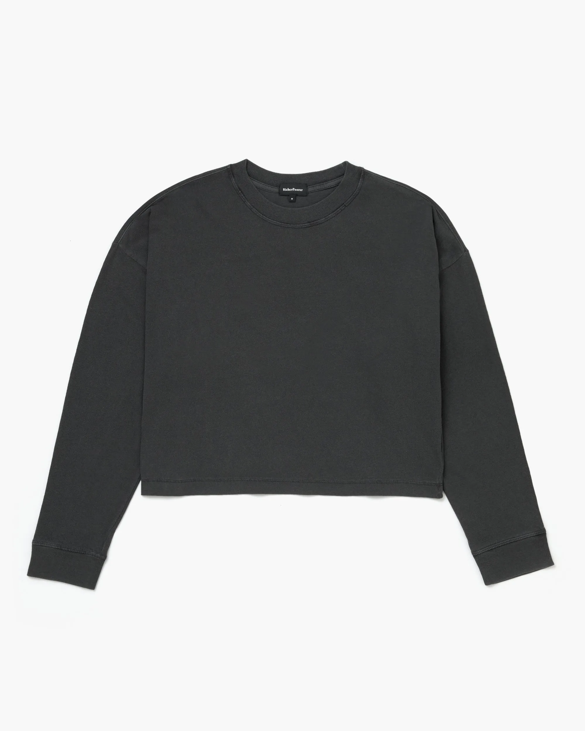 Women's Relaxed Crop Long Sleeve Tee