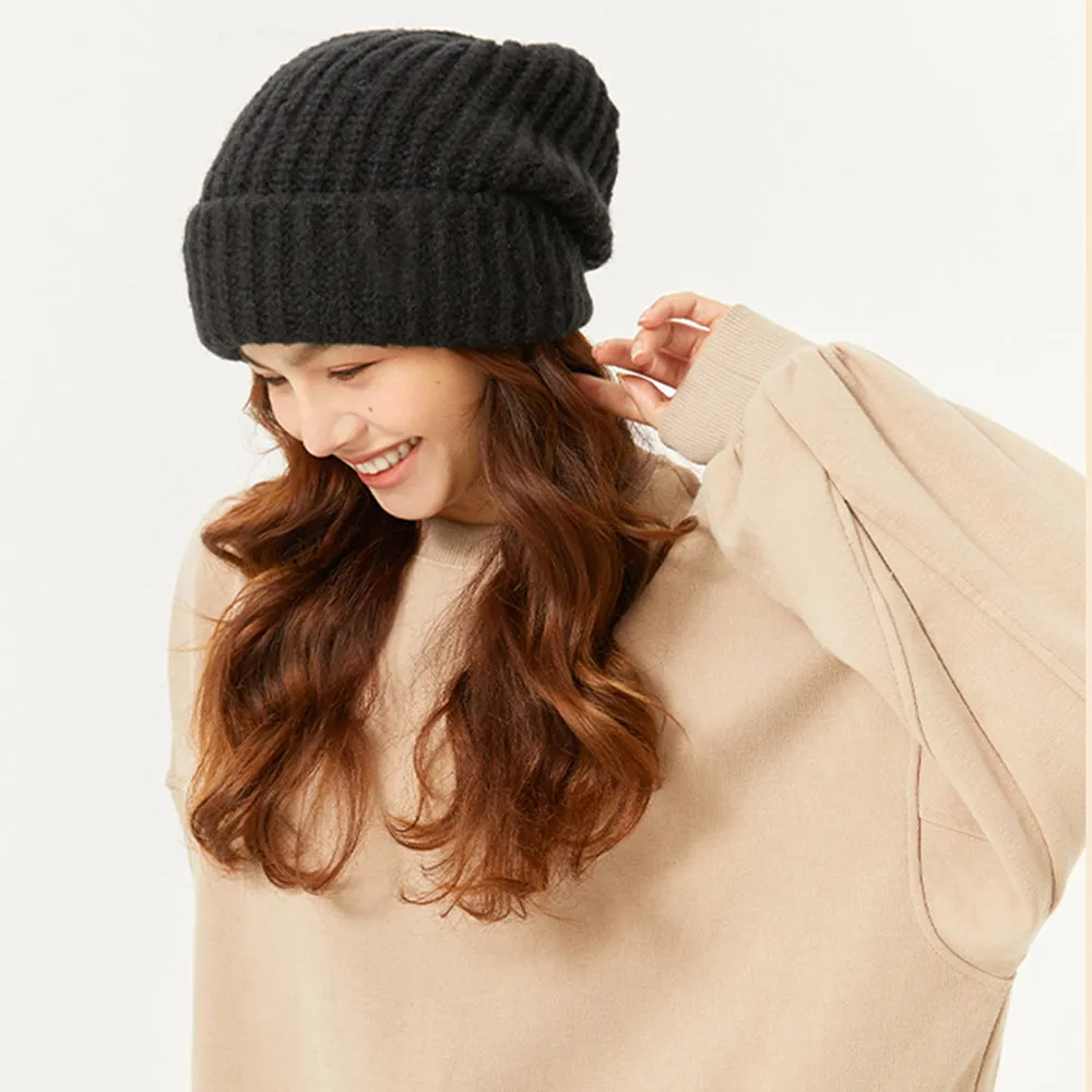Women's Winter Oversize Baggy Knit Beanie