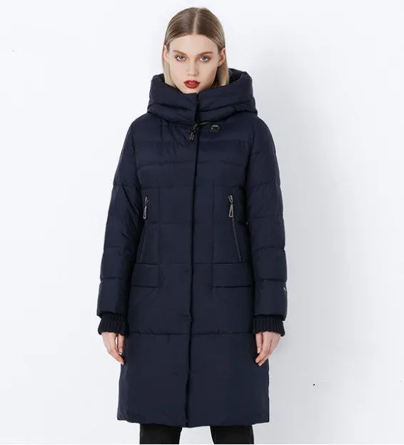 Women's Winter Stylish Warm Hooded Parka