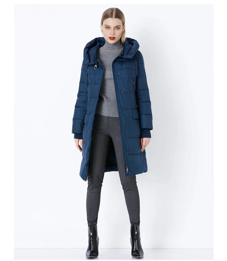 Women's Winter Stylish Warm Hooded Parka