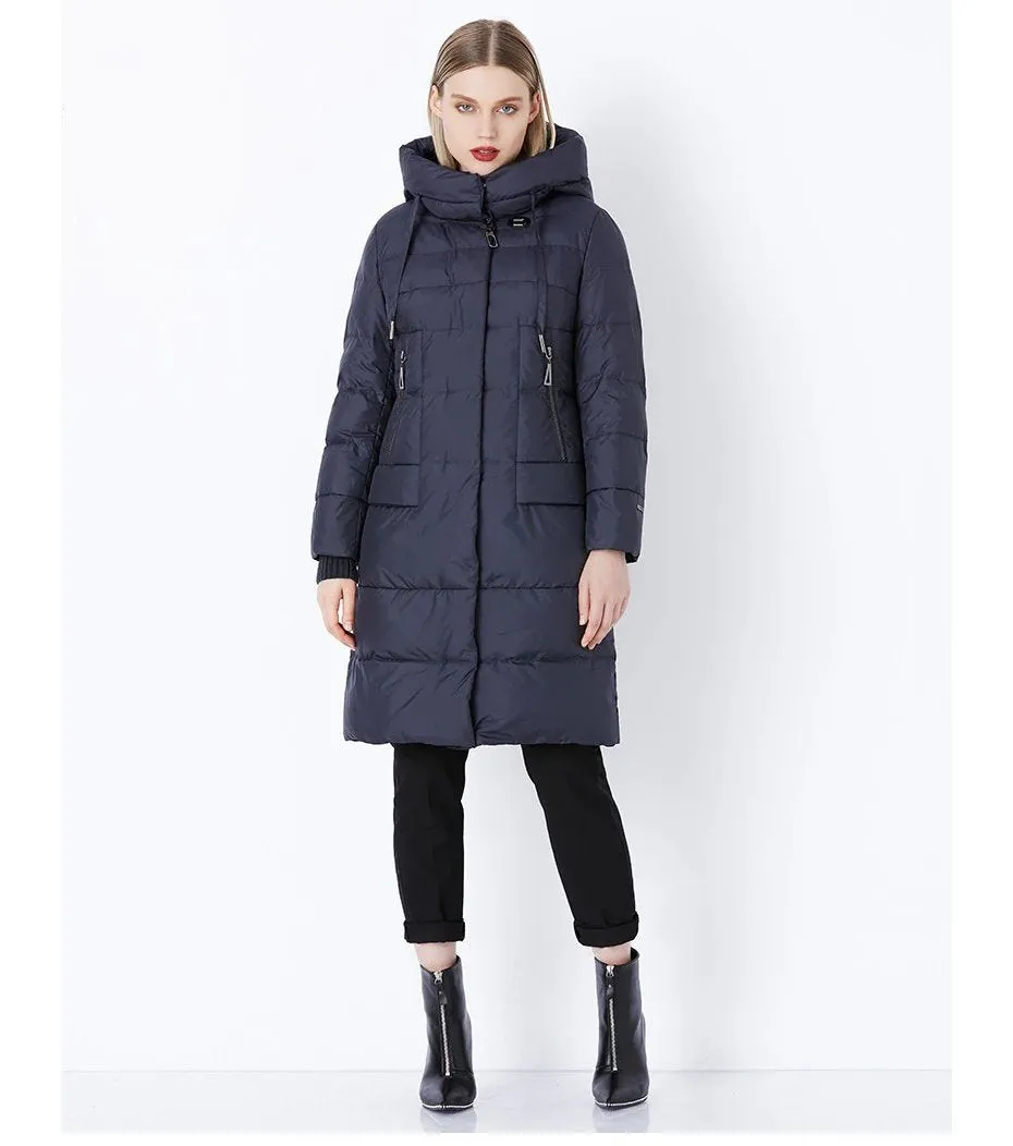 Women's Winter Stylish Warm Hooded Parka