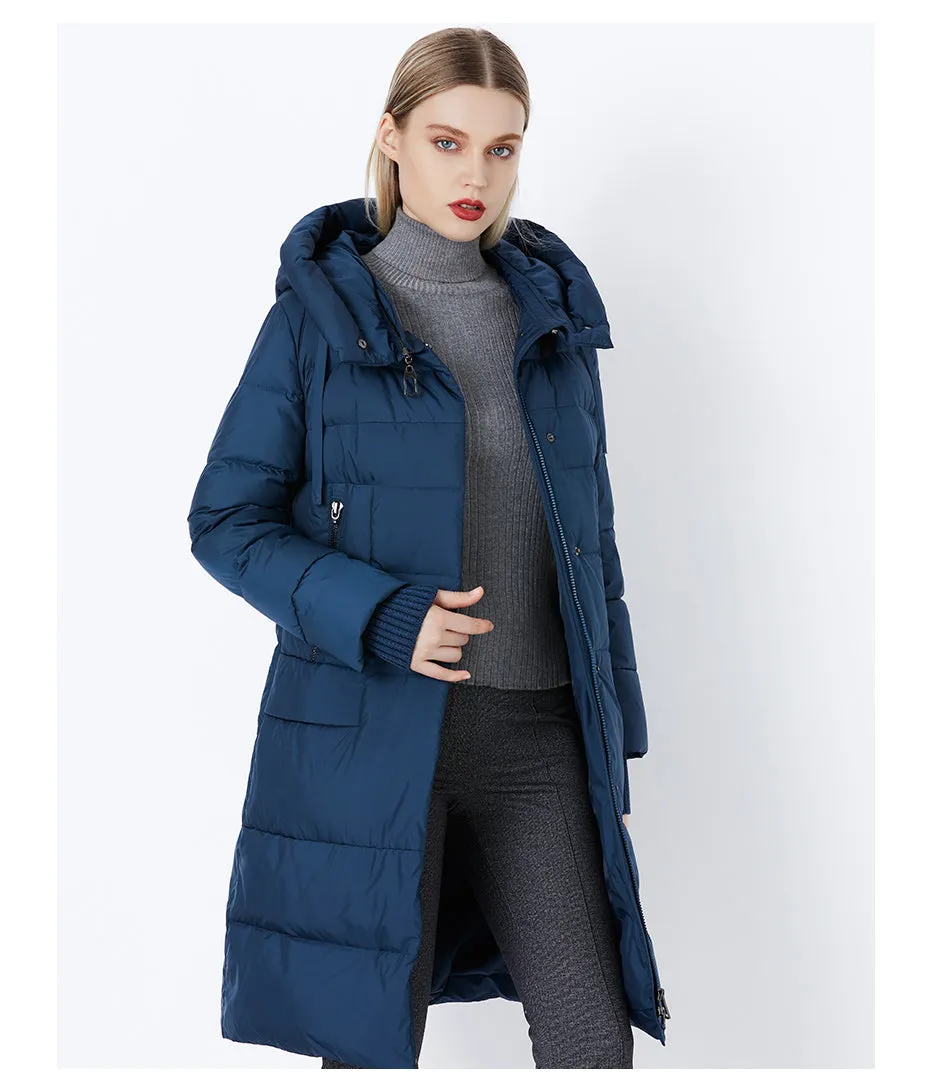 Women's Winter Stylish Warm Hooded Parka