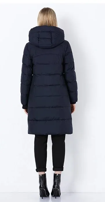 Women's Winter Stylish Warm Hooded Parka