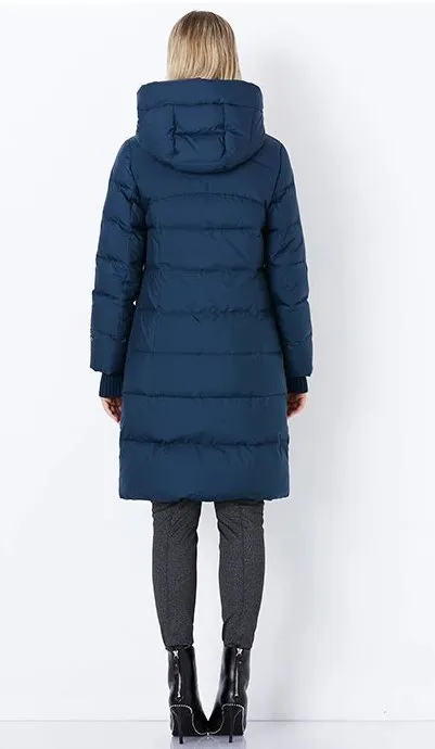 Women's Winter Stylish Warm Hooded Parka