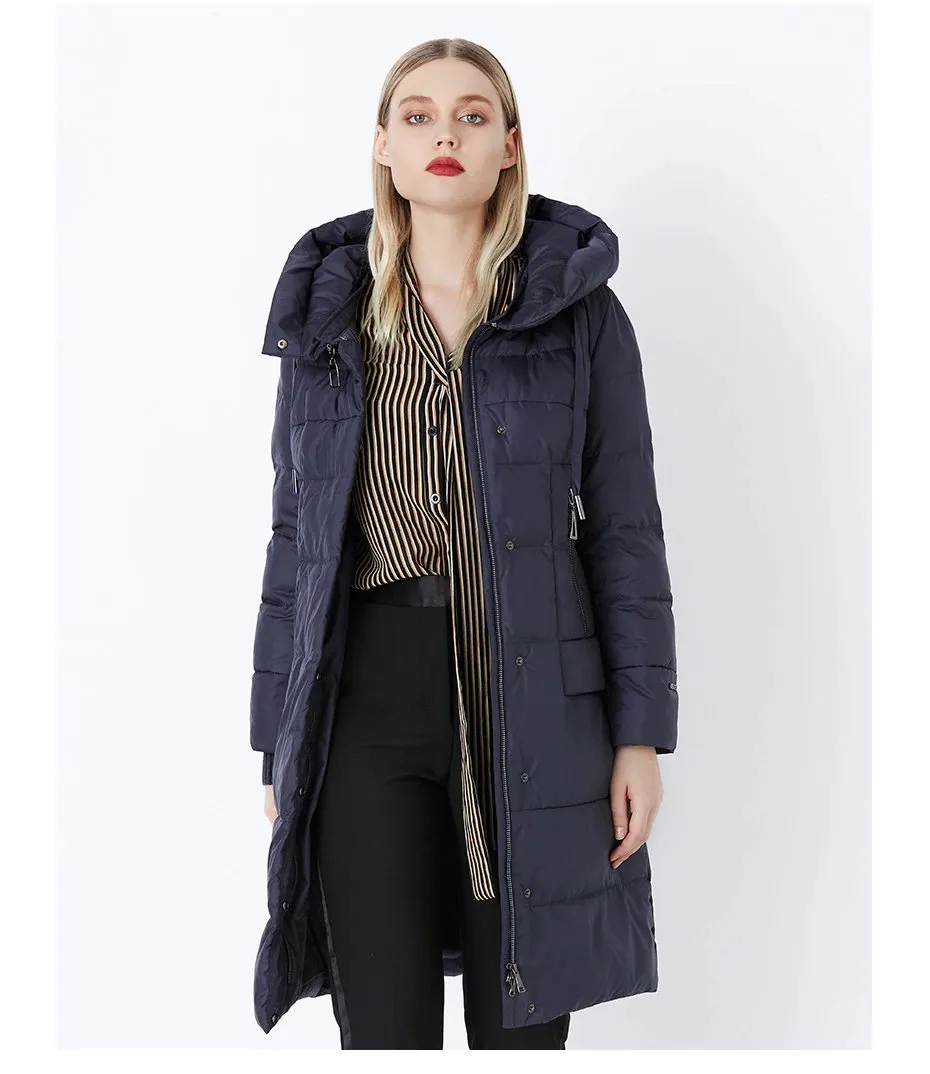 Women's Winter Stylish Warm Hooded Parka